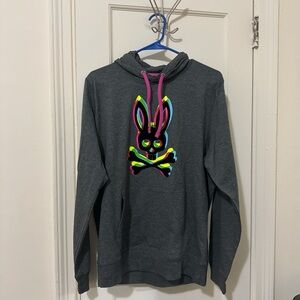 Psycho bunny hoody in dark gray
Size medium. Brand new with tags.Originally $120